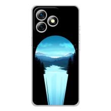 Летний Чехол на Ulefone Note 18 Pro – Синий Водопад