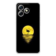 Летний Чехол на Ulefone Note 18 Pro – Желтый Закат
