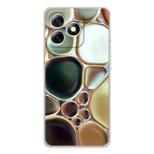 Мраморний чехол на Ulefone Note 18 Pro (VPrint) – Радужний Мрамор