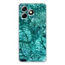 Мраморний чехол на Ulefone Note 18 Pro (VPrint) – Зелений мрамор