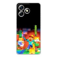 Чехлы для Ulefone Note 18 Pro (Персонажи Майн Крафт) – Герой Майнкрафт