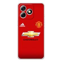 Силиконовые Чехлы принт Футбол на Ulefone Note 18 Pro – Man United