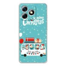 Силиконовый бампер на рождество для Ulefone Note 18 Pro – Рождественское настроение