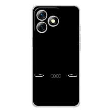 Силіконовий бампер з картинкою машини на Ulefone Note 18 Pro – Сілует Audi