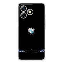 Силіконовий бампер з картинкою машини на Ulefone Note 18 Pro – Чорний BMW