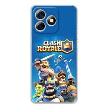 Силіконовий Чохол (атрибутика Клеш Роял) для Ulefone Note 18 Pro – Клеш Король