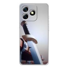 Силіконовий Чохол (атрибутика Клеш Роял) для Ulefone Note 18 Pro – Меч варвара