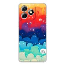 Силиконовый чехол с котиком для Ulefone Note 18 Pro – Mew