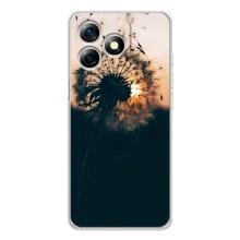 Силиконовый Чехол с одуванчиками на Ulefone Note 18 Pro – Красивый одуванчик