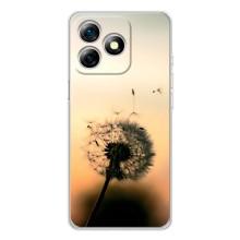 Силиконовый Чехол с одуванчиками на Ulefone Note 18 Pro – Роздумаханый одуванчик