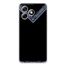 Силиконовый Чехол на Ulefone Note 18 Pro – Воротник вышиванки