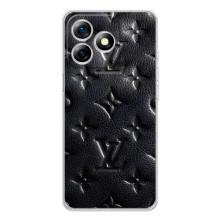 Текстурный Чехол Louis Vuitton для Ноте 18 Про – Черный ЛВ