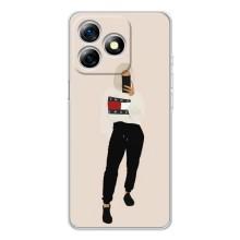 Силиконовый Чехол на Ulefone Note 18 Pro с картинкой Стильных Девушек – Стильная