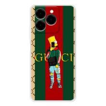 Брендновые Чехлы для Ulefone Note 20 Pro - (PREMIUMPrint) (Барт ГУЧЧИ)