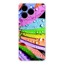 Чехлы (ART) Цветы на Ulefone Note 20 Pro (VPrint) (Семицветик)