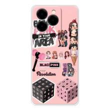 Чехлы с картинкой для Ulefone Note 20 Pro – BLACK PINK коллаж