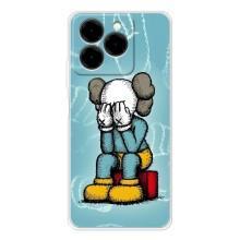 Чехлы для Ulefone Note 20 Pro - Bearbrick Louis Vuitton (PREMIUMPrint) (Плач Bearbrick)