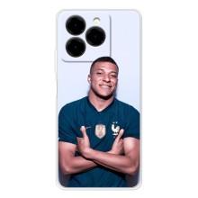 Чохол (TPU) з Футболістом на Ulefone Note 20 Pro – Мбаппешичка