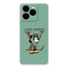 Чехлы Луи Витон для Ulefone Note 20 Pro (AlphaPrint - LOUIS VUITTON) (Микки Маус LV)
