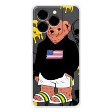 Чехлы Мишка Тедди для Ноте 20 Про (Teddy USA)