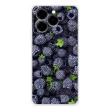 Чехлы с Фруктами для Ulefone Note 20 Pro (VPrint) – Ежевика