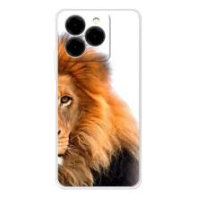 Чехлы с картинками животных Ulefone Note 20 Pro (Лев грива)