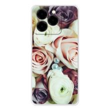 Чехлы с принтом Розочки для Ulefone Note 20 Pro – Букет РОЗ
