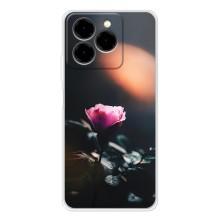 Чехлы с принтом Розочки для Ulefone Note 20 Pro – Цветок ночной