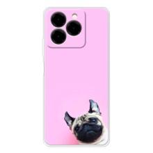 Чехлы с собаками для Ulefone Note 20 Pro (VPrint) (Смешная собака)