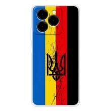 Чехлы УПА (Красно-Чёрный) на Ulefone Note 20 Pro – Флаг УПА