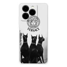 Чехлы VERSACE для Нот 20 Про (PREMIUMPrint) – Доберман Версаче