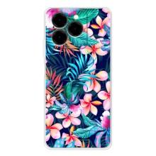 Чехол для Нот 20 Про - с принтом (Дизайнерские) (AlphaPrint) (Красочные цветы)