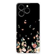 Чехол для Нот 20 Про - с принтом (Дизайнерские) (AlphaPrint) (Маленькие цветы)