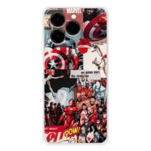 Чехол МАРВЕЛ для Нот 20 Про (AlphaPrint) (Марвел Комикс)