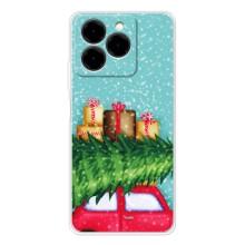 Чехол Новогодняя Елка на Ulefone Note 20 Pro – Новогодние подарки