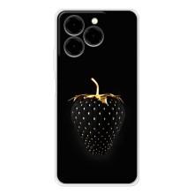 Чохол з зображенням смачної їжі для Ulefone Note 20 Pro – Чорна полуниця