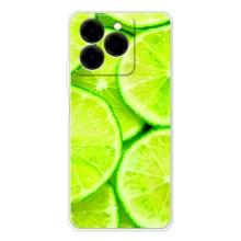 Чохол з зображенням смачної їжі для Ulefone Note 20 Pro – Лайм
