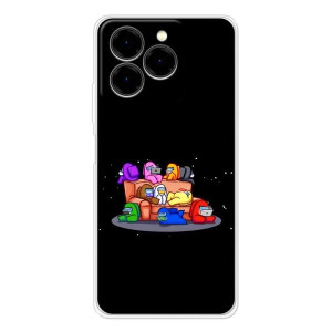 Чехол Амонг Ас для Ulefone Note 20 Pro (AlphaPrint)