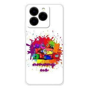 Чехол Амонг Ас для Ulefone Note 20 Pro (AlphaPrint)
