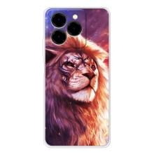 Чехол с картинкой на Ulefone Note 20 Pro – Красочный ЛЕВ