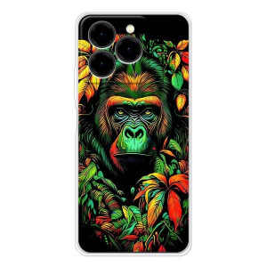 Чехол с Обезьянами Ulefone Note 20 Pro - (AlphaPrint)
