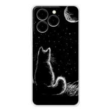 Чехол с принтом для Ulefone Note 20 Pro (AlphaPrint) Модные коты