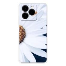 Чехол с ромашками на Ulefone Note 20 Pro – Пол ромашки