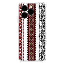 Силиконовый Чехол на Ulefone Note 20 Pro с картинкой Вышиванки (Вышиваночки)