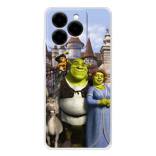 Чехол с мультфильмом Шрек на Ulefone Note 20 Pro