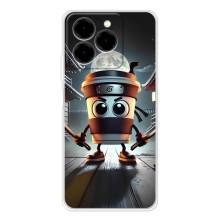 Чехол с мемом Тралалело тралала на Ulefone Note 20 Pro – Капучино асасино