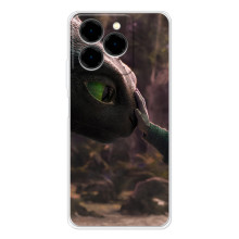 Чехол как приручить дракона на Ulefone Note 20 Pro – Сцена з драконом