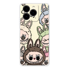 Чохол з Лабубу на Ulefone Note 20 Pro (Колаж Лабубу)