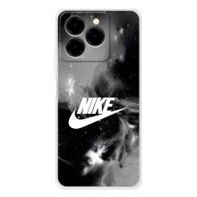 Чехол с логотипом Найк на Ulefone Note 20 Pro (Найк дымчатый)