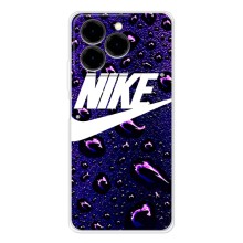 Чехол с логотипом Найк на Ulefone Note 20 Pro (Найк на фиолетовом)